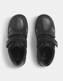 Kids' Leather Riptape Spider Web Shoes (10 Small - 2 Large)