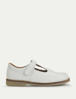 Kids' Leather Riptape T Bar Shoes (6 Small - 12.5 Small)