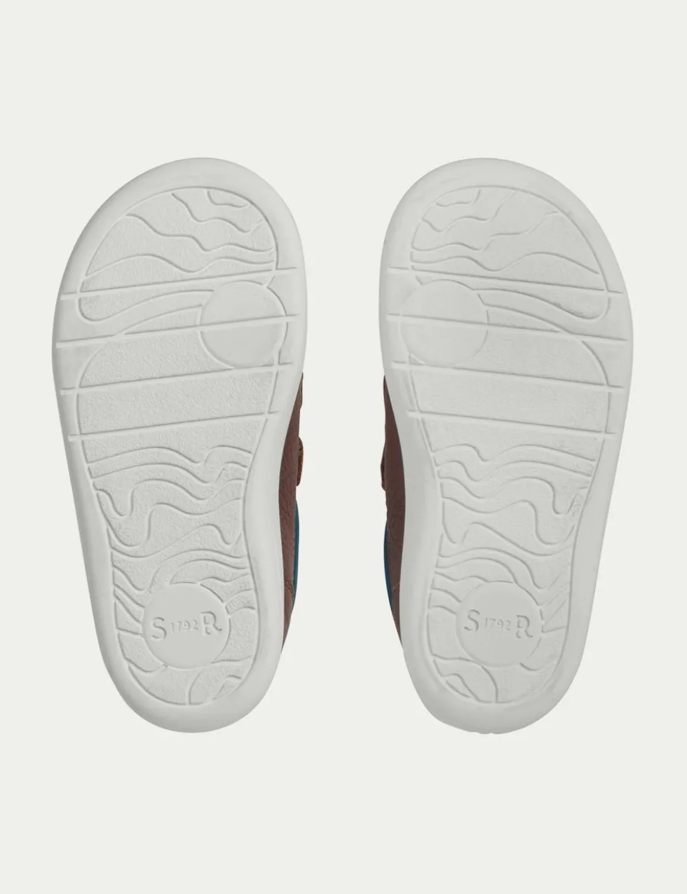 Kids' Leather Riptape Trainers (4 Small - 8 Small)