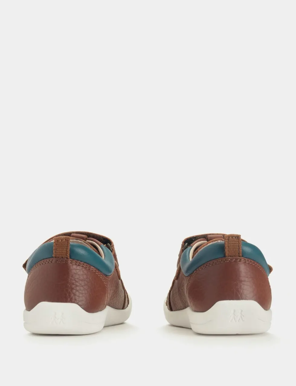 Kids' Leather Riptape Trainers (4 Small - 8 Small)