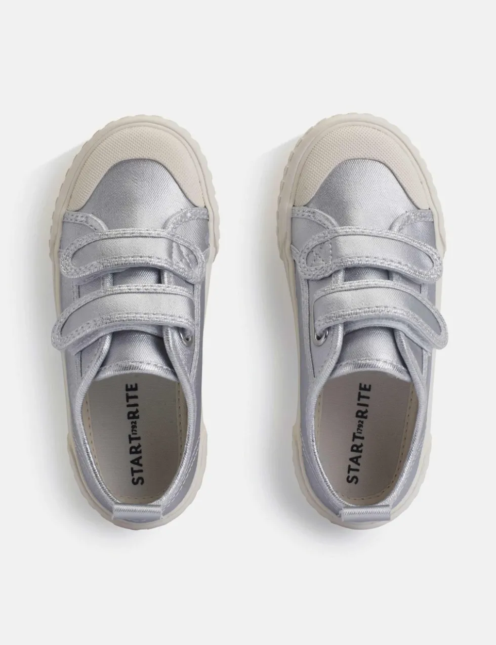 Kids' Leather Riptape Trainers (6 Small-3 Large)