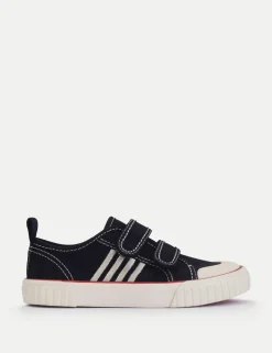 Kids' Leather Riptape Trainers (6 Small-3 Large)