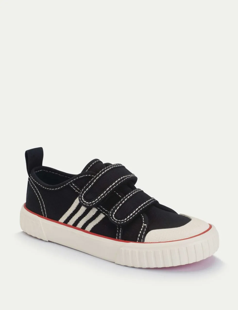 Kids' Leather Riptape Trainers (6 Small-3 Large)
