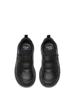 Kids' Leather Riptape Trainers (7 Small - 2.5 Large)