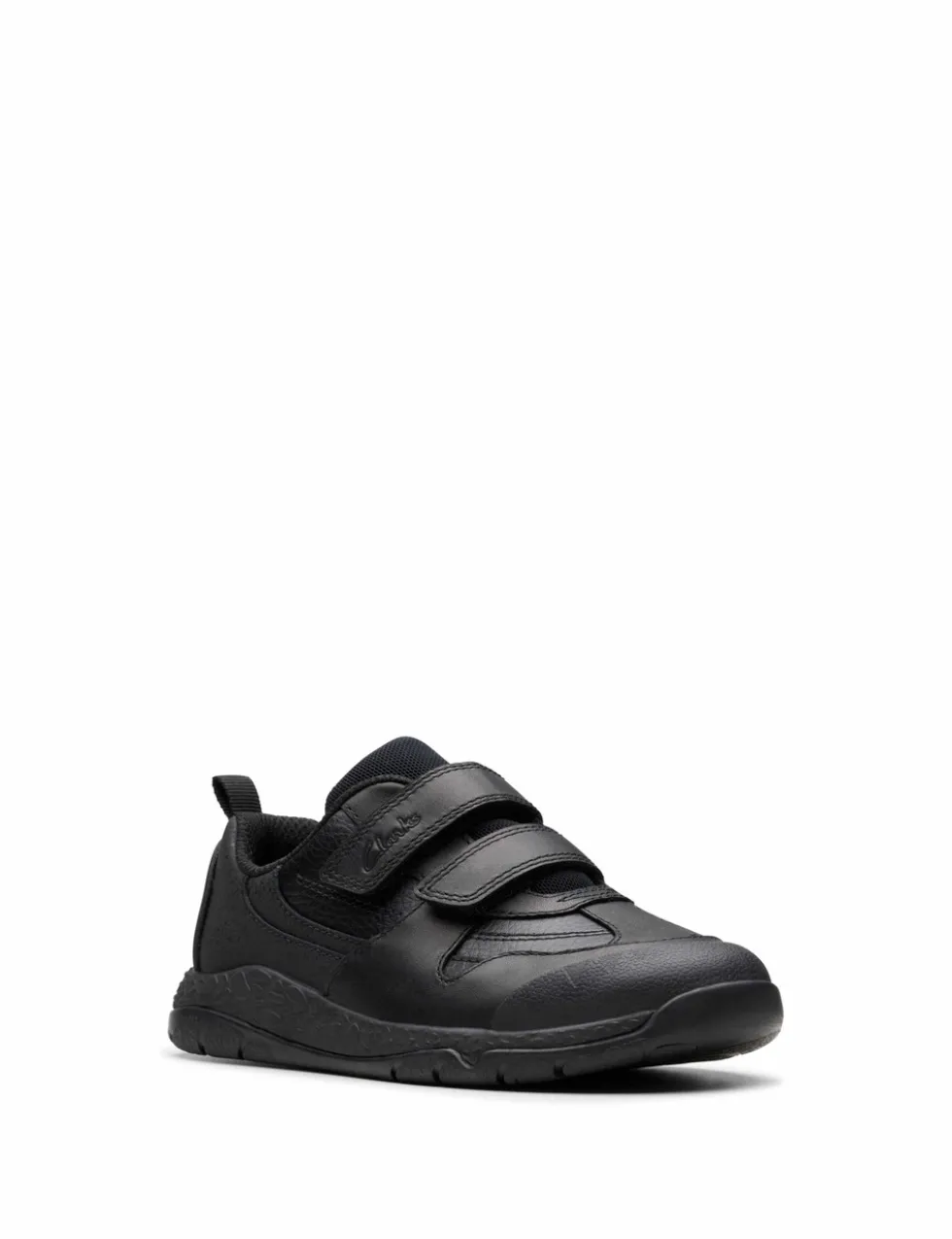 Kids' Leather Riptape Trainers (7 Small - 2.5 Large)