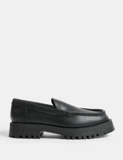 Kids' Leather School Shoes (13 Small - 7 Large)