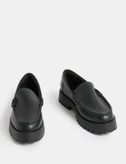 Kids' Leather School Shoes (13 Small - 7 Large)
