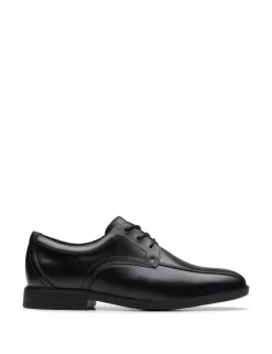 Kids' Leather School Shoes (3 Large-9 Large)