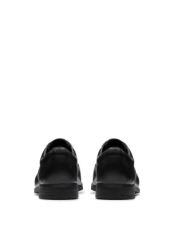 Kids' Leather School Shoes (3 Large-9 Large)