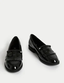 Kids' Leather School Shoes (13 Small - 7 Large)