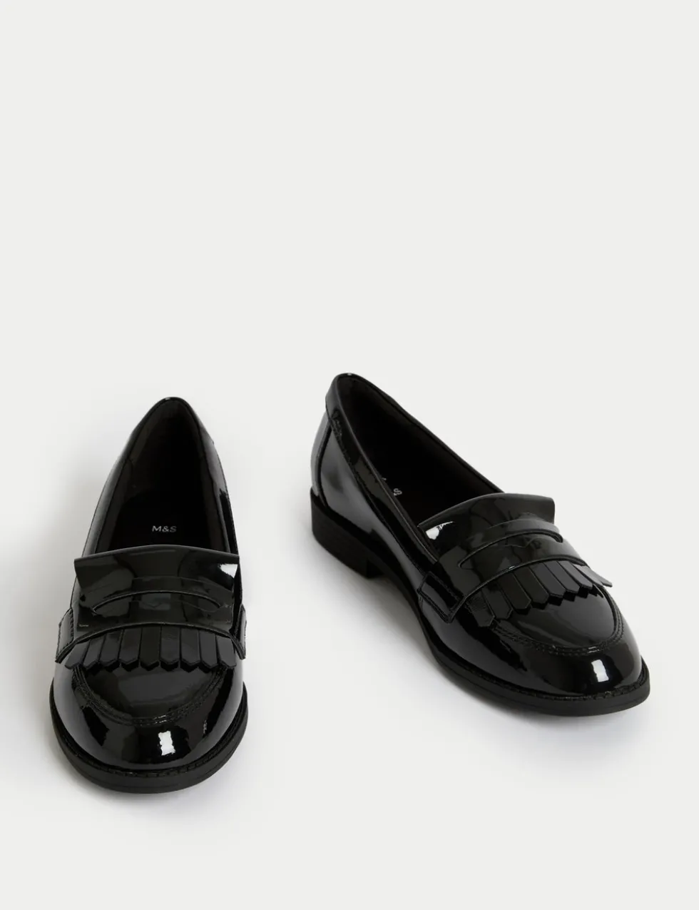 Kids' Leather School Shoes (13 Small - 7 Large)