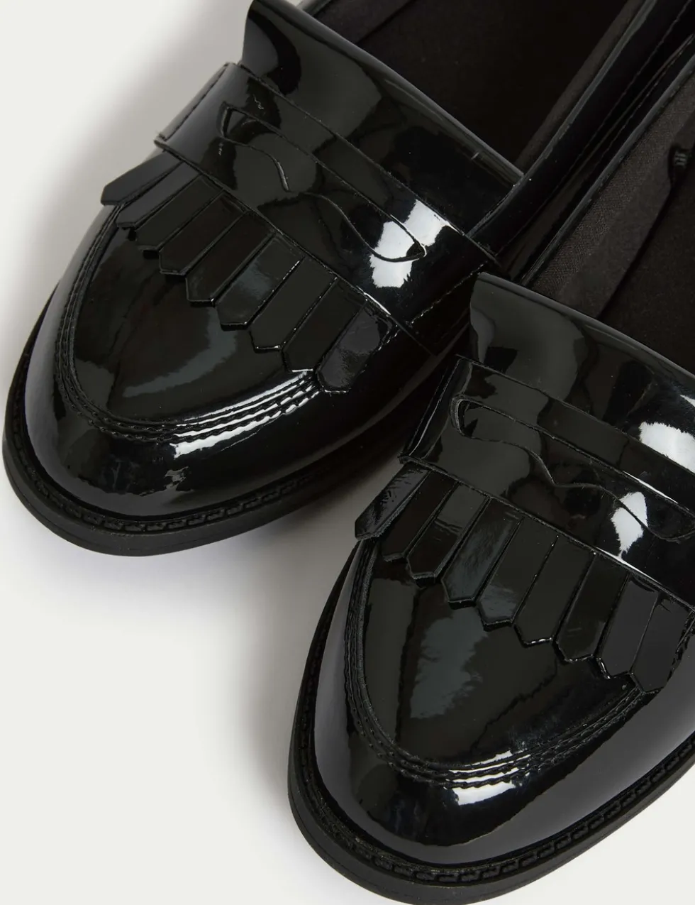 Kids' Leather School Shoes (13 Small - 7 Large)