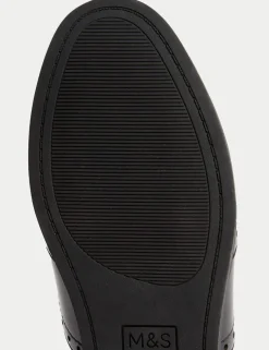 Kids' Leather School Shoes (13 Small - 7 Large)