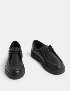 Kids' Leather School Shoes (13 Small - 9 Large)