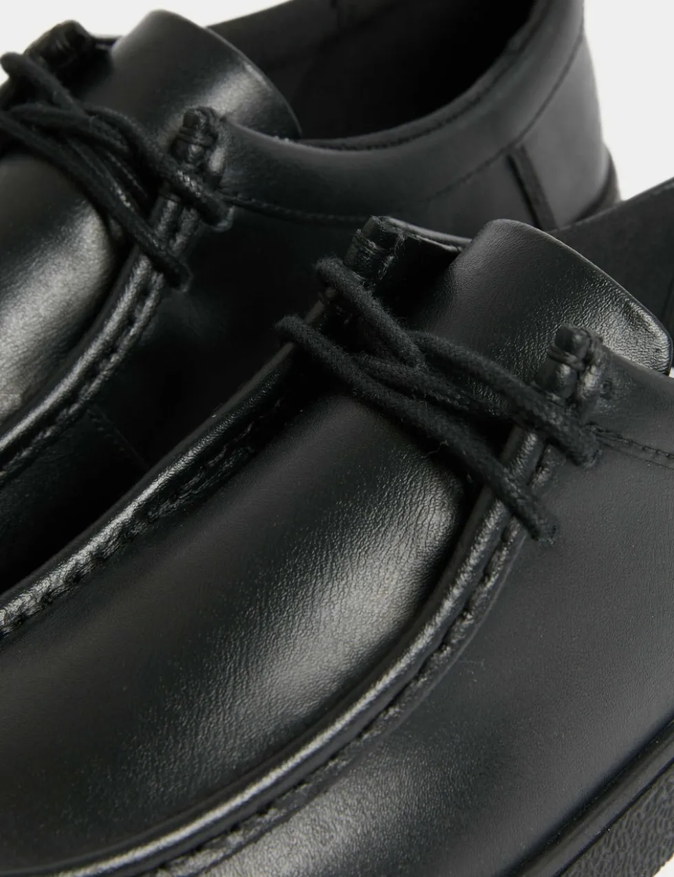 Kids' Leather School Shoes (13 Small - 9 Large)