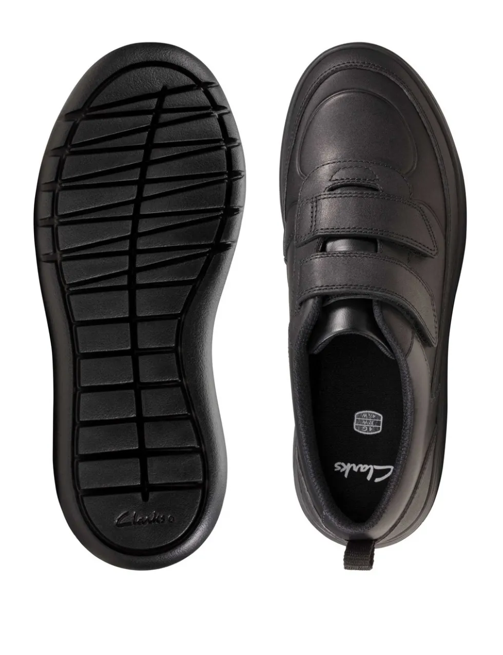 Kids' Leather School Shoes (3 Large - 9 Large)
