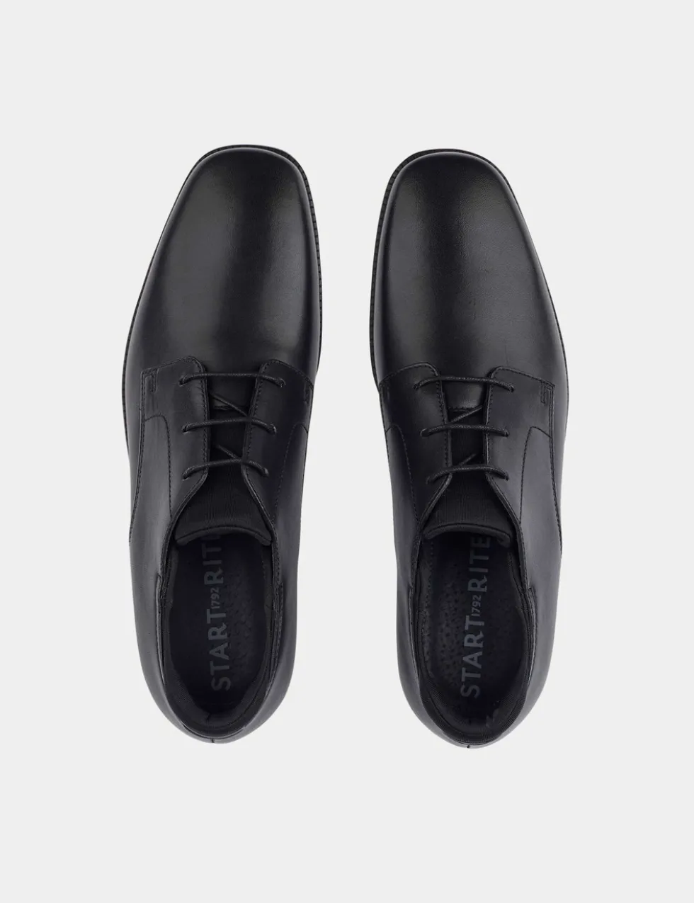 Kids' Leather School Shoes (2 Large - 5½ Large)
