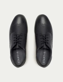 Kids' Leather Schoolwear Brogues (4.5 Large - 9 Large)