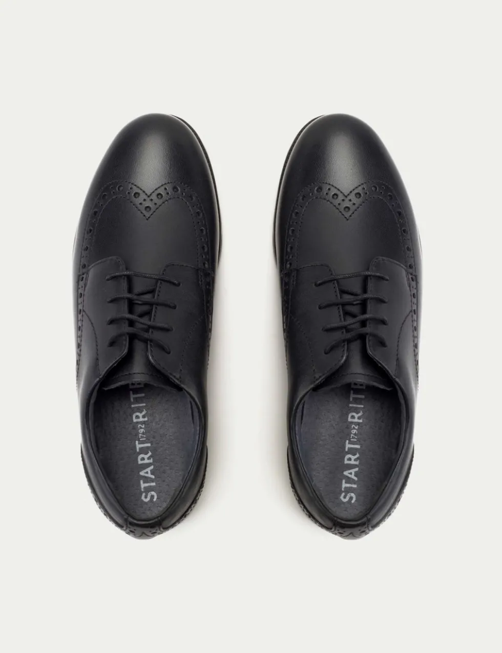 Kids' Leather Schoolwear Brogues (4.5 Large - 9 Large)