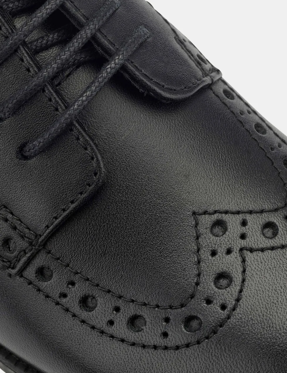 Kids' Leather Schoolwear Shoes (10 Small - 13.5 Small)