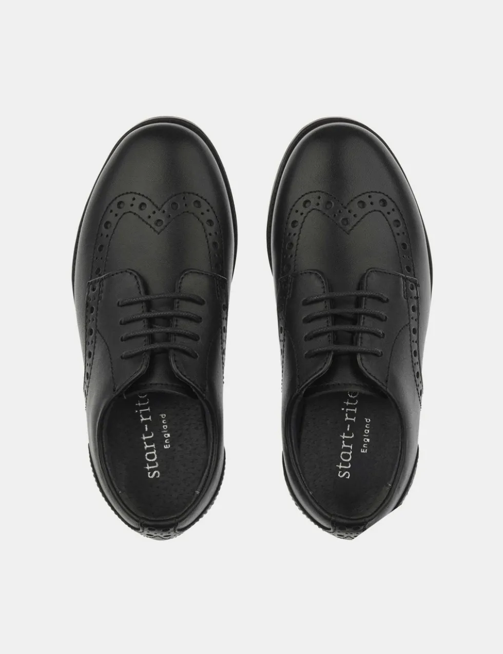 Kids' Leather Schoolwear Shoes (10 Small - 13.5 Small)