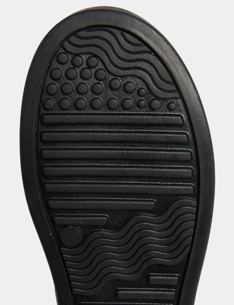 Kids' Leather Side Zip School Shoes (13 Small-9 Large)