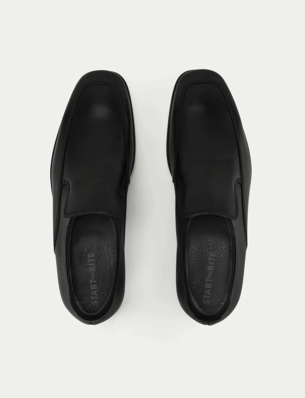 Kids' Leather Slip-On Schoolwear Shoes (6 Large - 11 Large)