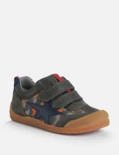 Kids' Leather Star Trainers (4 Small - 10½ Small)