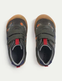 Kids' Leather Star Trainers (4 Small - 10½ Small)