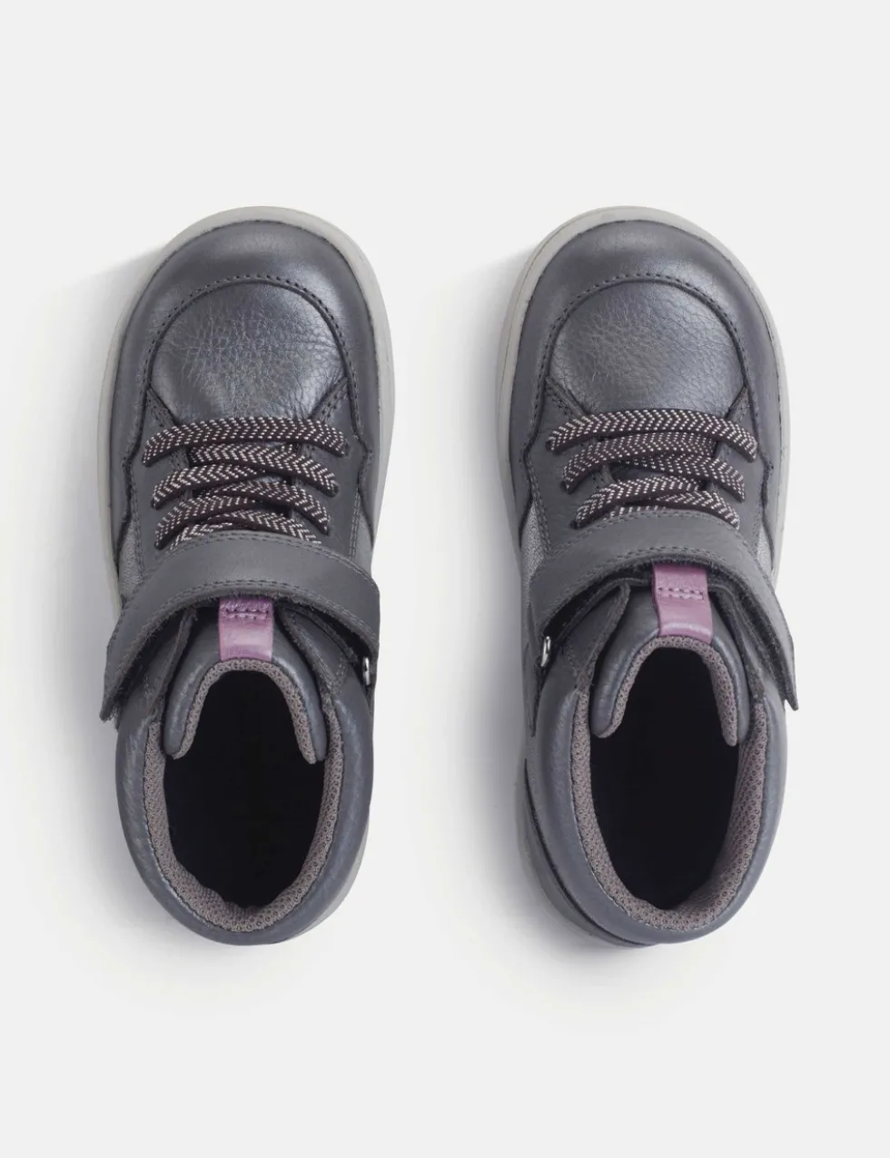 Kids' Leather Star Trainers (6 Small - 2 Large)