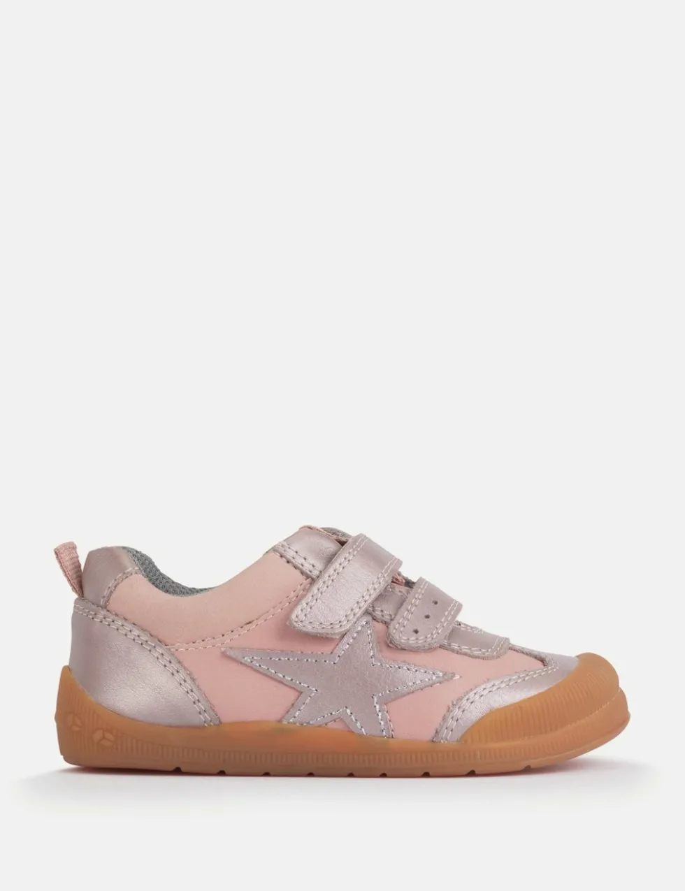 Kids' Leather Star Trainers (4 Small - 10½ Small)