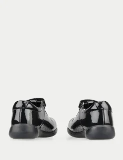 Kids' Leather T Bar Schoolwear Shoes (9 Small - 2 Large)