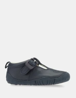 Kids' Leather T-Bar Shoes (2 Small - 5 Small)