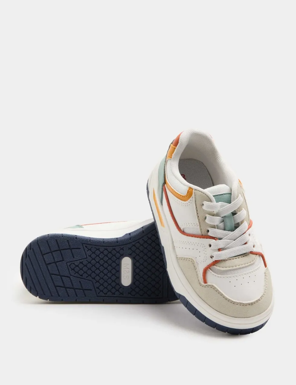 Kids' Low Top Skate Trainers (4 Small-2 Large)