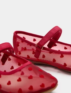 Kids' Mesh Ballet Shoes (4 Small-2 Large)