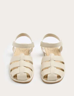Kids' Metallic Fisherman Sandals (4 Small - 6 Large)