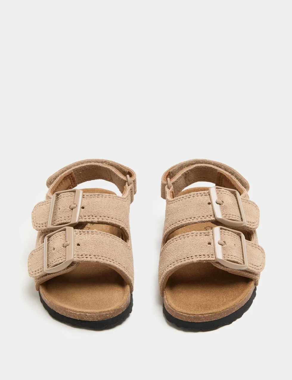 Kids' Mini Me Suede Footbed Sandals (3 Small - 4 Small)