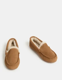 Kids' Moccasin Slippers (4 Small - 7 Large)
