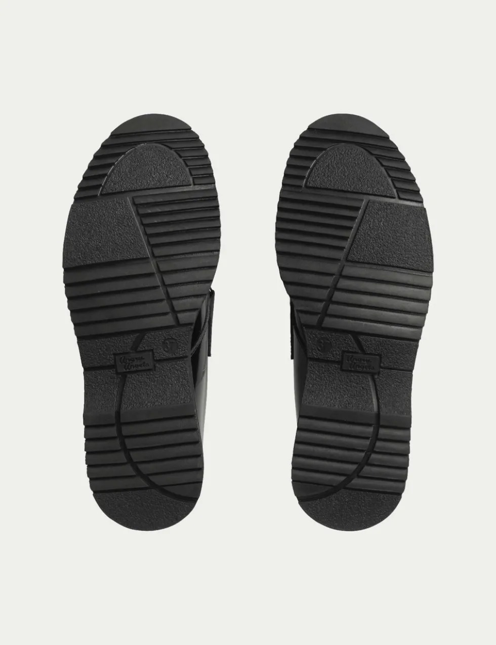 Kids' Patent Leather Riptape Shoes (12.5 Small - 4 Large)