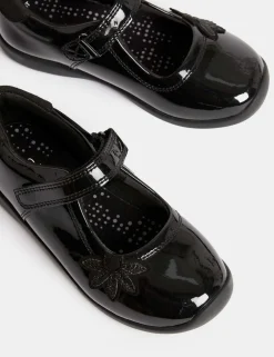 Kids Patent Leather School Shoes (8 Small - 1 Large)