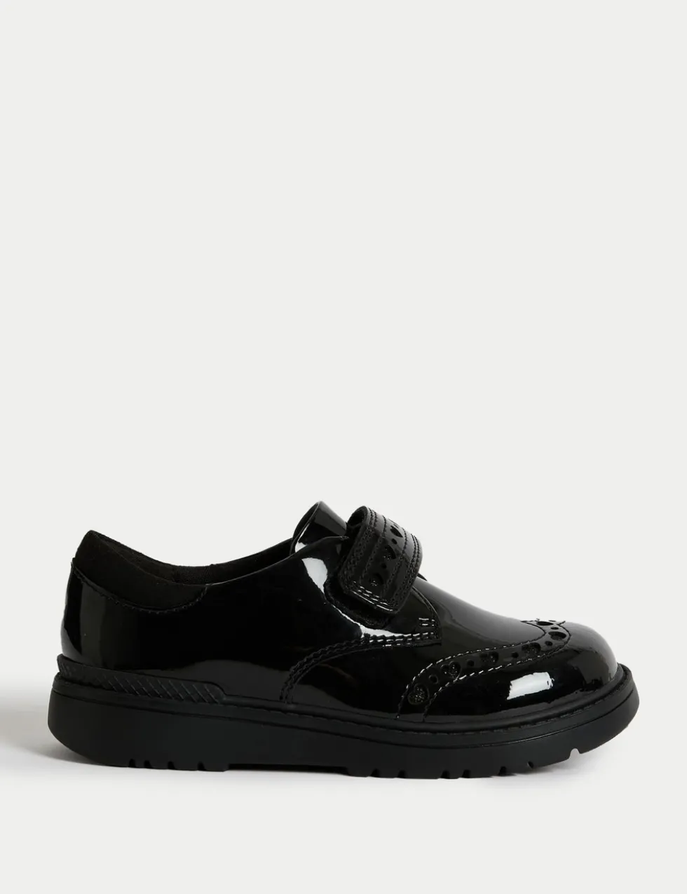 Kids' Patent Leather School Shoes (8 Small - 2 Large)