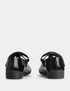 Kids' Patent Leather Schoolwear Shoes (9 Small - 2 Large)