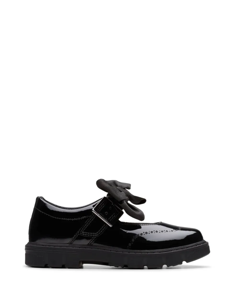 Kids' Patent Leather School Shoes (10½ Small - 2 Large)