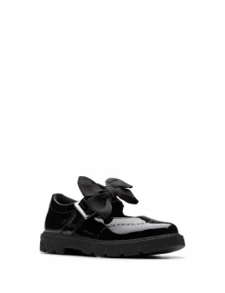 Kids' Patent Leather School Shoes (10½ Small - 2 Large)