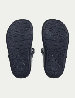 Kids' Patent Riptape T-Bar Shoes (4 Small - 8 Small)