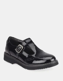 Kids' Patent Schoolwear Shoes (12½ Small - 7 large)
