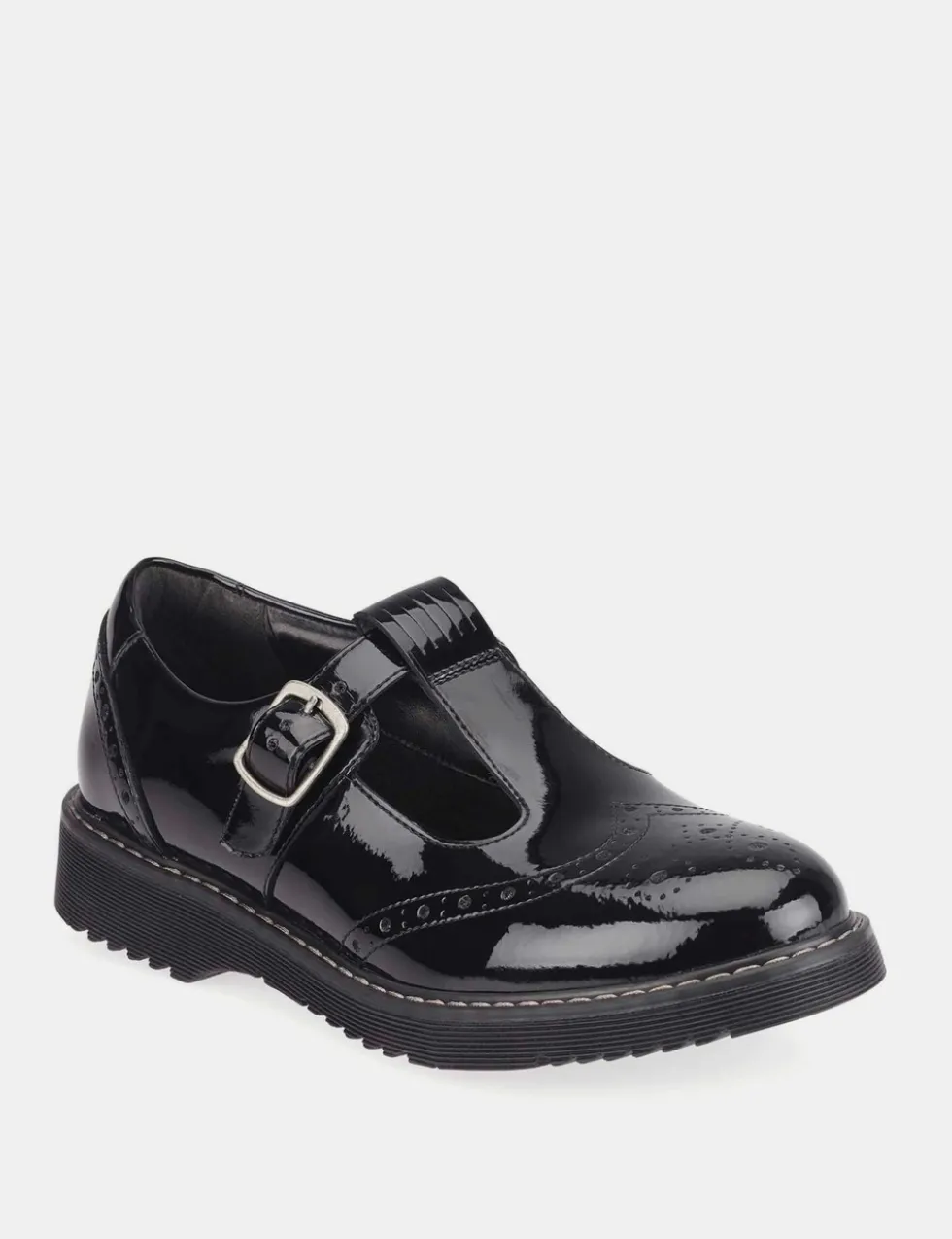 Kids' Patent Schoolwear Shoes (12½ Small - 7 large)