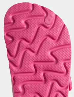 Kids' Plain Buckle Footbed Sandals (4 Small - 2 Large)