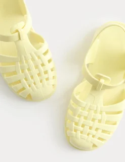 Kids' Plain Matte Jelly Sandals (4 Small - 2 Large)