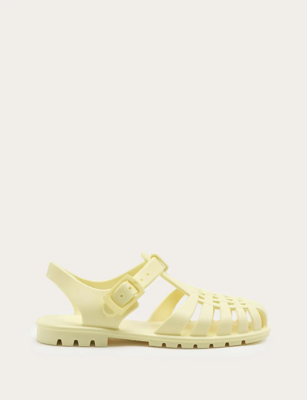 Kids' Plain Matte Jelly Sandals (4 Small - 2 Large)